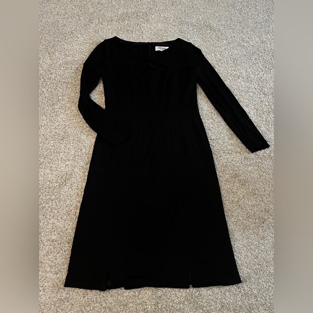 GERI GERARD 🌟 black long sleeve cocktail casual or party dress